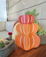Pumpkin Hug Paper Vase - Image 2