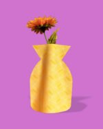 Golden Hour Paper Vase