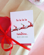Fa la la la — Fala2tine Christmas Card - Image 3